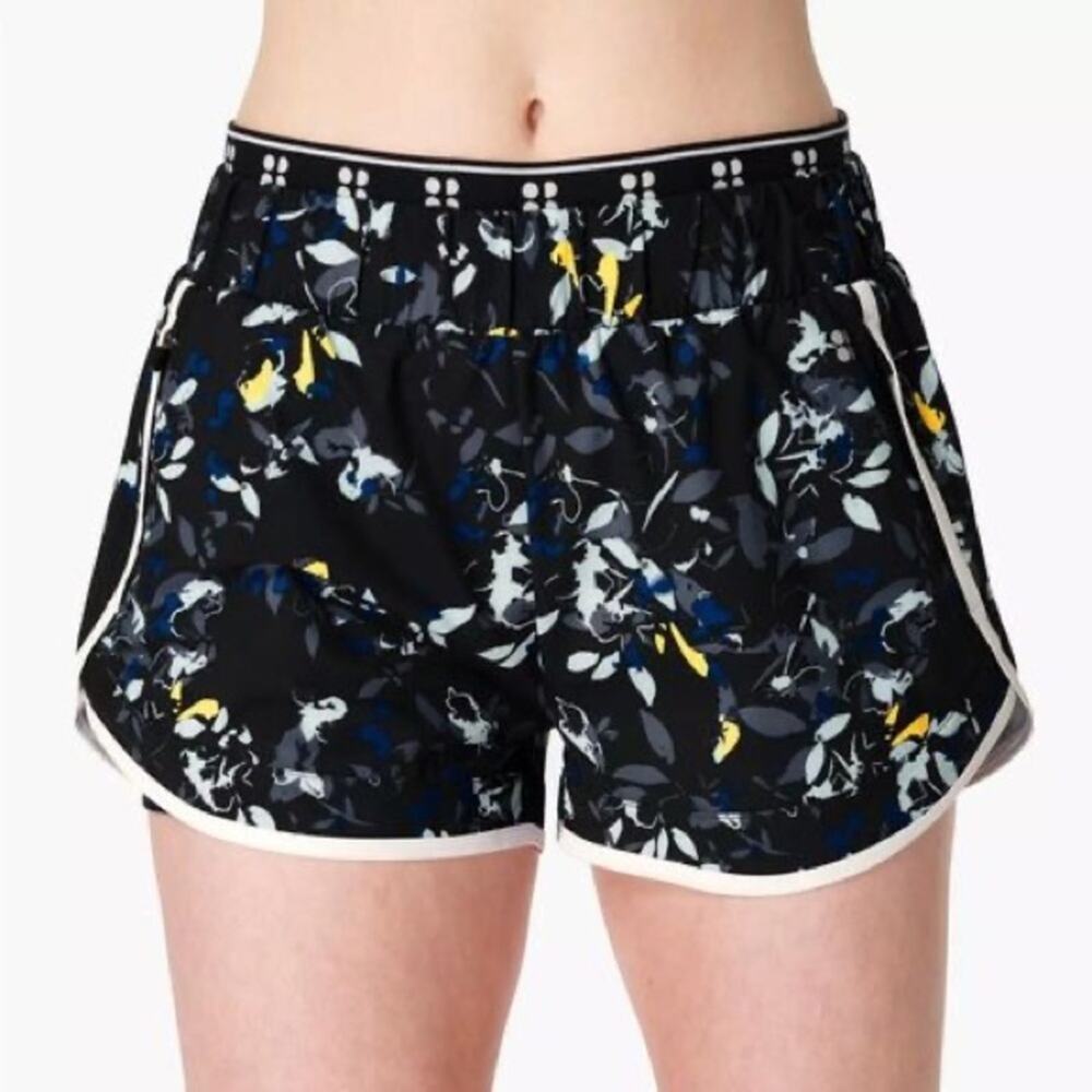 Sweaty Betty Shorts Built in Compression Liner Gym Run Yoga Work out